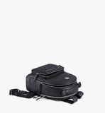  Balo MCM Stark Backpack in Visetos Leather Block 'Black' 