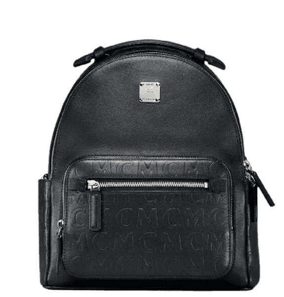  Balo Nam MCM Stark Backpack 'Monogram Black' 