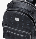  Balo MCM Stark Backpack in Visetos 'Black' 