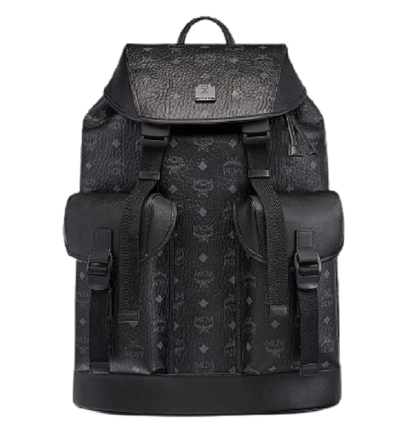  Balo Nam MCM Brandenburg Backpack 'Black' 