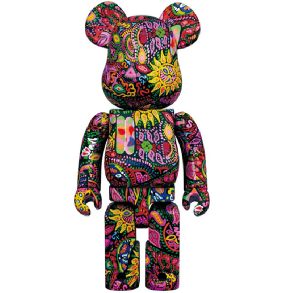  Mô Hình Bearbrick 1000% 'Psychedelic Paisley' 