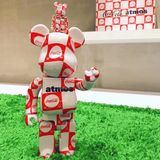  Mô Hình Bearbrick Atmos x Coca-Cola Tokyo 