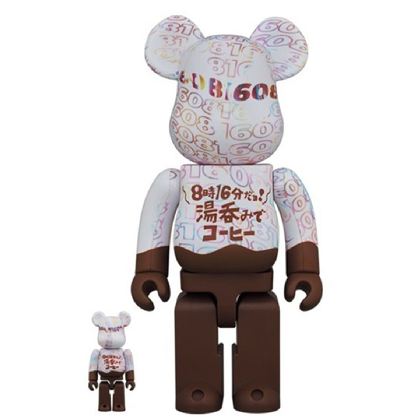 Mô Hình Bearbrick It's 8:16! Coffee in a Cup of tea 