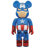  Mô Hình Bearbrick x Marvel Captain America 