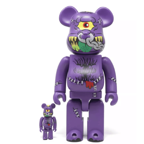  Mô Hình Bearbrick Madballs Horn 