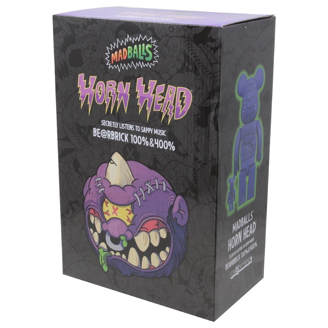  Mô Hình Bearbrick Madballs Horn 
