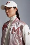  Mũ Nữ Moncler Embroidered Baseball Cap 'Bright White' 