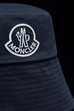  Mũ Nữ Moncler Embroidered Logo Bucket Hat 'Navy Blue' 