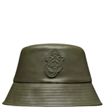  Mũ Moncler Leather Bucket Hat 'Olive Green' 