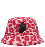  Mũ Moncler Teddy Bucket Hat 'White Pink' 
