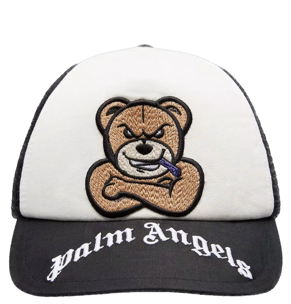  Mũ Nam Moncler Bear Motif Baseball Cap 'White' 
