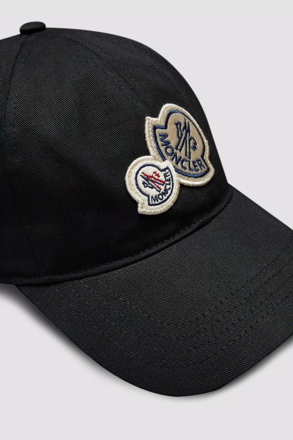 Moncler black baseball cap