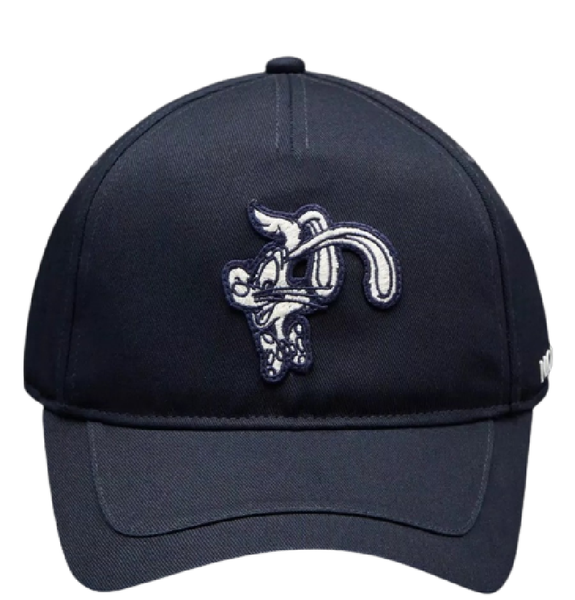  Mũ Nam Moncler Embroidered Baseball Cap 'Navy' 