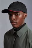  Mũ Nam Moncler Logo Baseball Cap 'Black' 