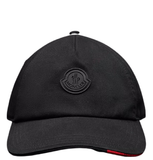  Mũ Nam Moncler Logo Baseball Cap 'Black' 