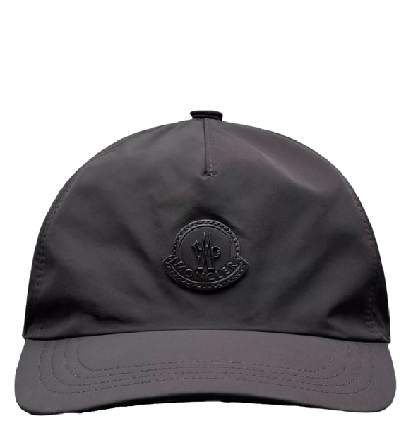  Mũ Nam Moncler Logo Baseball Cap 'Black' 