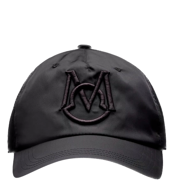  Mũ Nam Moncler Monogram Baseball Cap 'Black' 