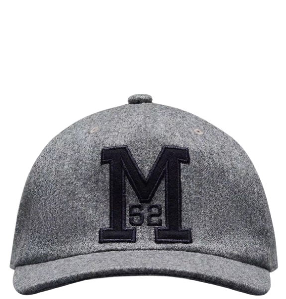  Mũ Nam Moncler Monogram Motif Baseball Cap 'Gray' 
