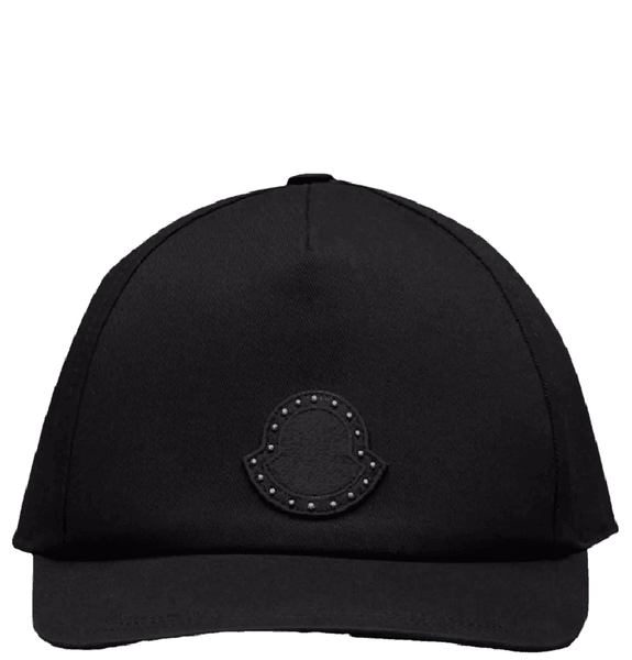  Mũ Nam Moncler Studded Baseball Hat 'Black' 