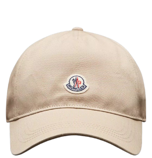  Mũ Nữ Moncler Logo Baseball Cap 'Beige' 