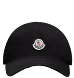  Mũ Nữ Moncler Logo Baseball Cap 'Black' 