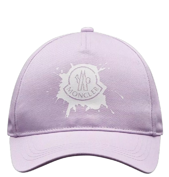  Mũ Nữ Moncler Logo Baseball Cap 'Lilac' 