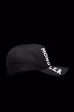  Mũ Nữ Moncler Logo Baseball Cap 'Black' 