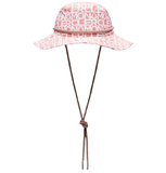  Mũ Nữ Moncler Logo Print Hat 'White Pink' 