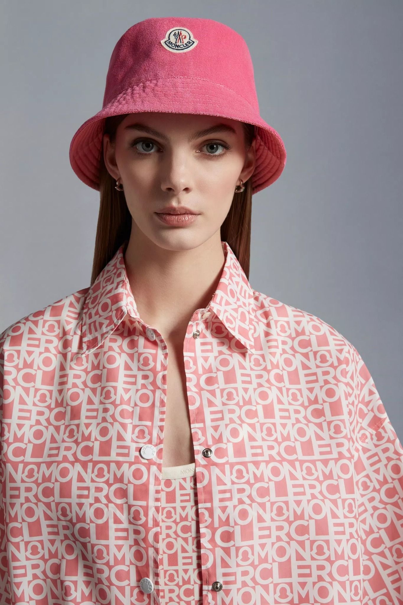 Mũ Nữ Moncler Reversible Bucket Hat 'Fuchsia' I10933B00030596LS562