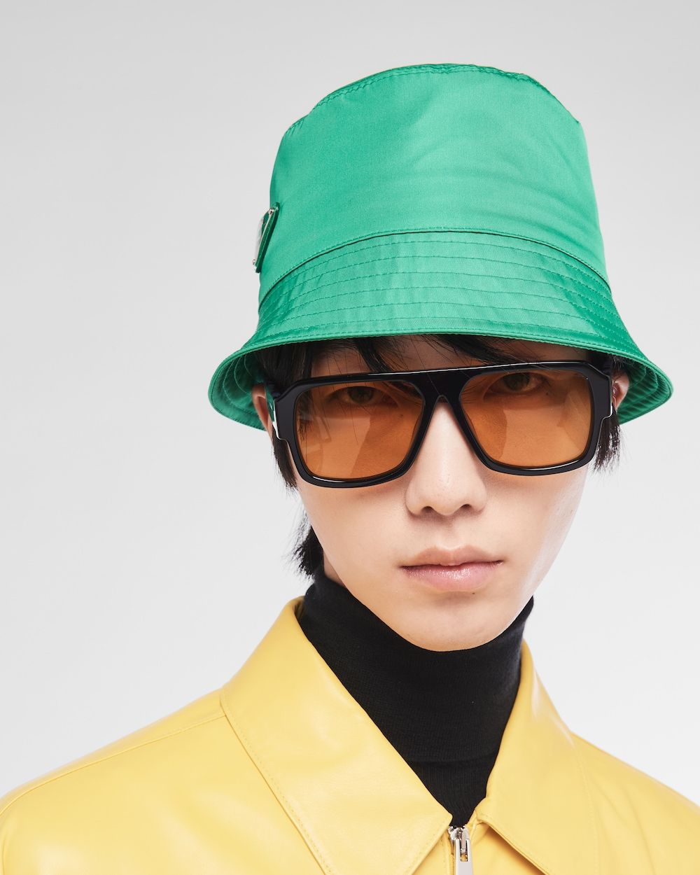 PRADA RE-NYLON BUCKET HAT GREEN “XXLサイズ”