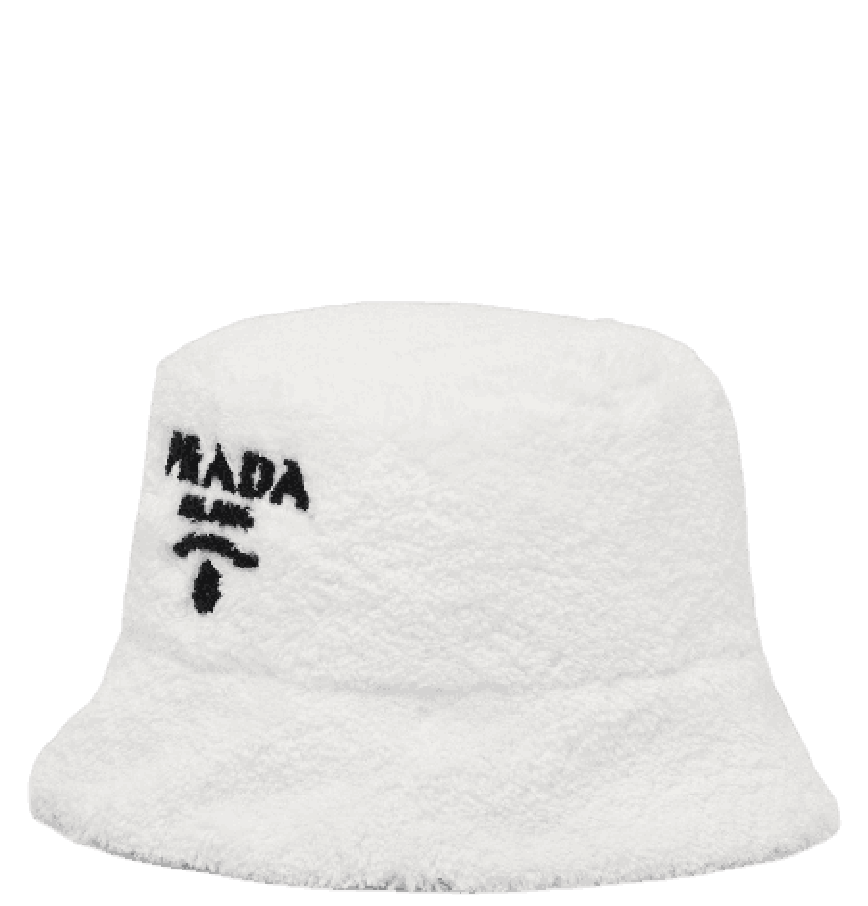 Mũ Nữ Prada Terrycloth Bucket Hat 'White' 1HC137-2DXO-F0964 – LUXITY