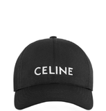  Mũ Nữ Celine Baseball Cap 'Black' 
