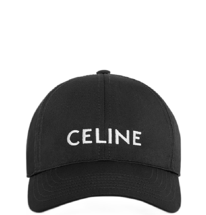  Mũ Nữ Celine Baseball Cap 'Black' 