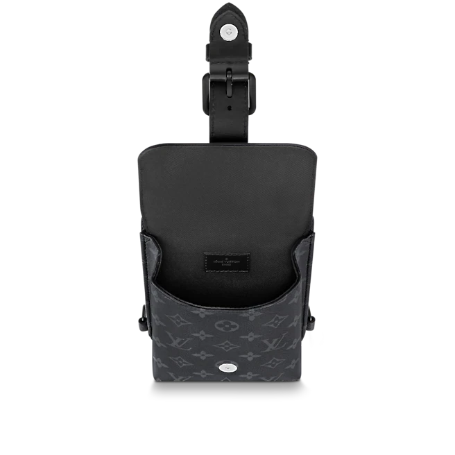  Túi Nam Louis Vuitton Saumur Slingbag 'Monogram Black' 