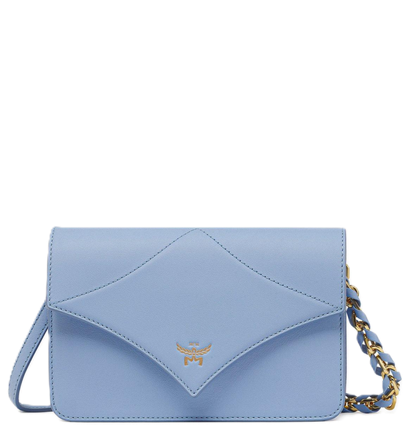  Túi Nữ MCM Diamond Spanish Calf Leather 'Della Robbia Blue' 