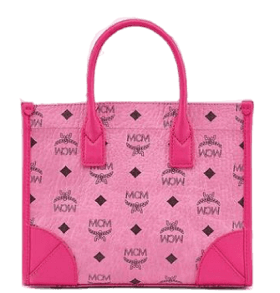  Túi Nữ MCM München Tote 'Pink' 