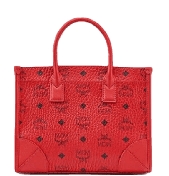  Túi Nữ MCM München Tote 'Red' 