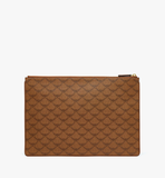  Túi Nữ MCM Himmel Zip Pouch Lauretos 'Cognac' 