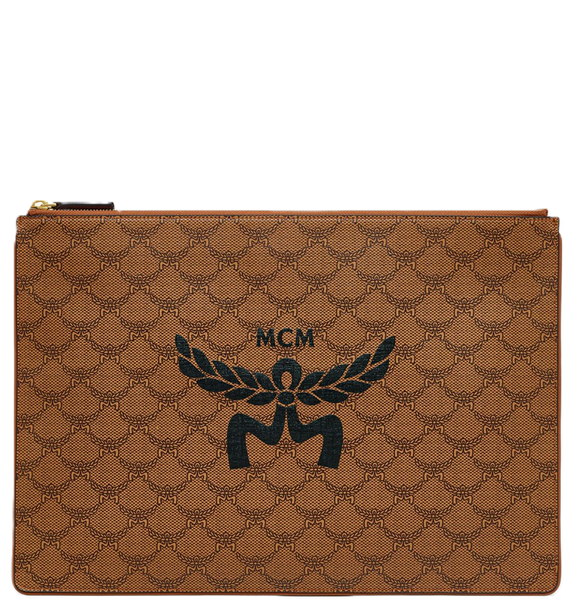  Túi Nữ MCM Himmel Zip Pouch Lauretos 'Cognac' 