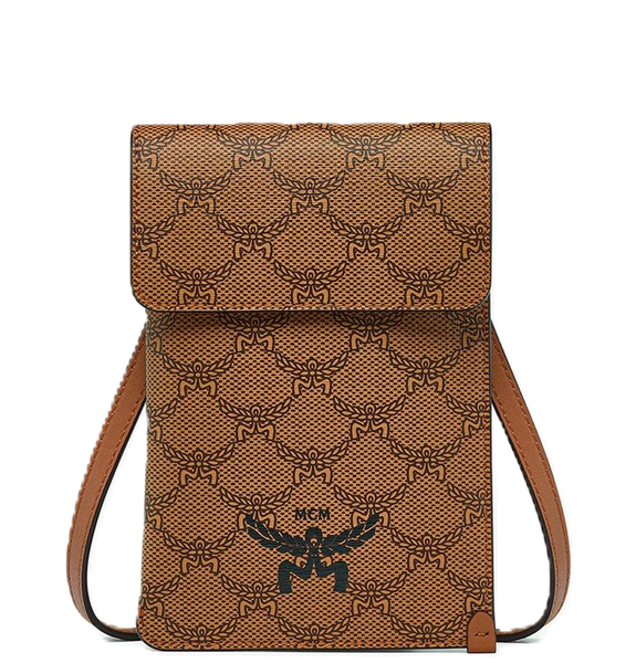  Túi Nữ MCM Himmel Crossbody Pouch in Lauretos 'Cognac' 