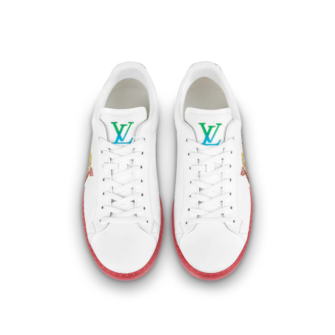  Giày Nam Louis Vuitton Luxembourg Samothrace Trainers 'White Monogram' 