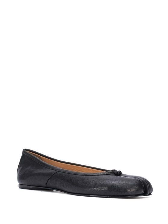  Giày Nữ Maison Margiela Tabi Ballet Flat Shoes 'Black' 