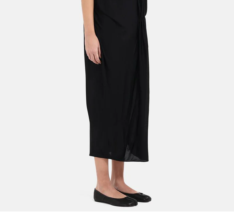  Giày Nữ Maison Margiela Tabi Ballet Flat Shoes 'Black' 