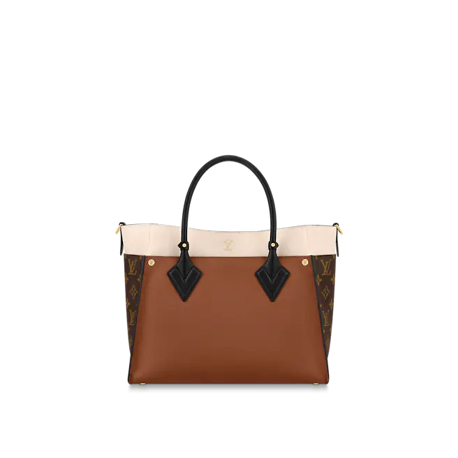  Túi Nữ Louis Vuitton On My Side Tote Chataigne 'Brown Crème Beige' 
