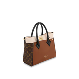  Túi Nữ Louis Vuitton On My Side Tote Chataigne 'Brown Crème Beige' 