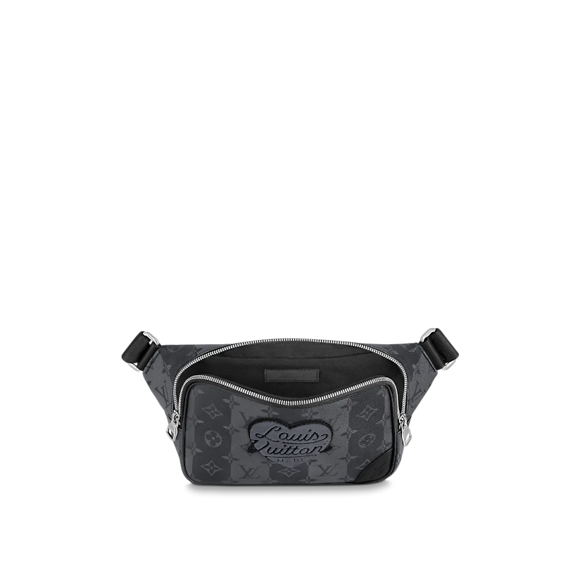  Túi Nam Louis Vuitton New Sling Monogram Stripes 'Eclipse Canvas' 
