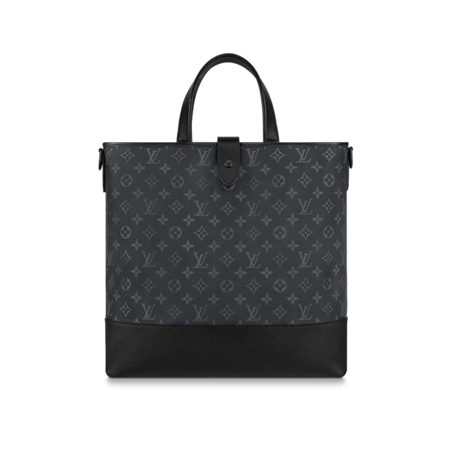  Túi Nam Louis Vuitton Saumur Tote 'Monogram Black' 