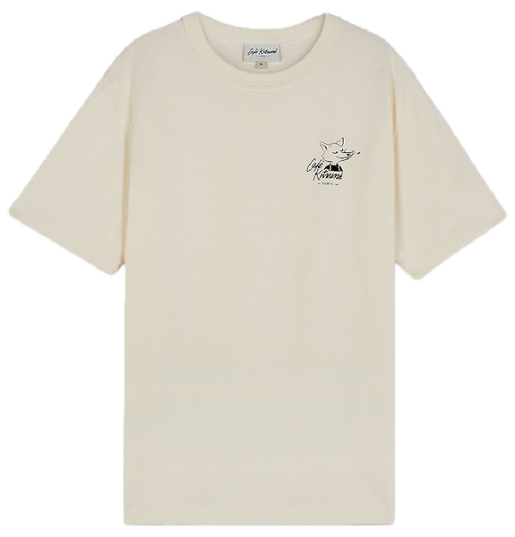  Áo Maison Kitsune Cafe Fox Relax 'Tapioca' 
