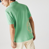  Áo Nam Lacoste Outline BIG CROC Polo 'Green' 