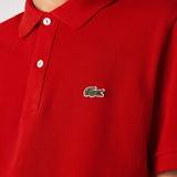  Áo Nam Lacoste Slim Fit Polo İn Petit Piqué 'Red' 